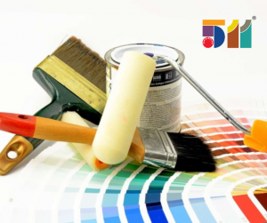 Cần chuẩn bị dụng cụ sơn lăn tường phù hợp với mục đích sơn tường.