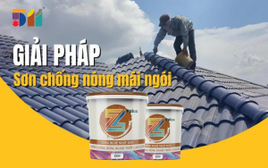 Các bước sơn chống nóng mái nhà hiệu quả