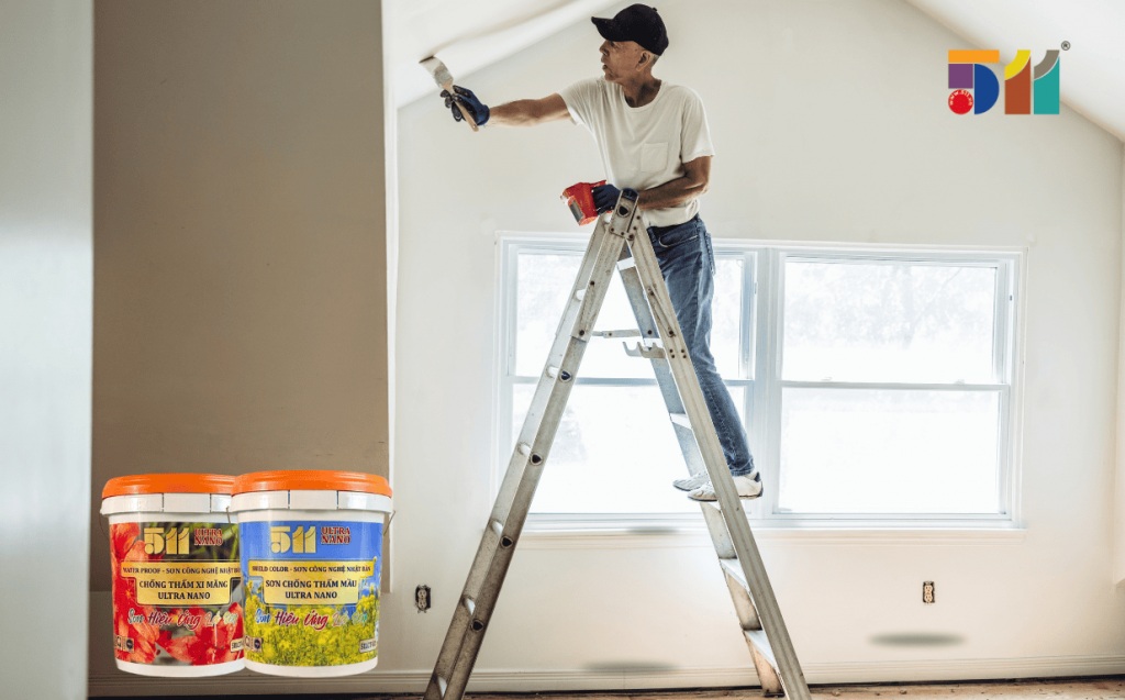 Bước đơn giản để chống thấm tường nhà mùa mưa
