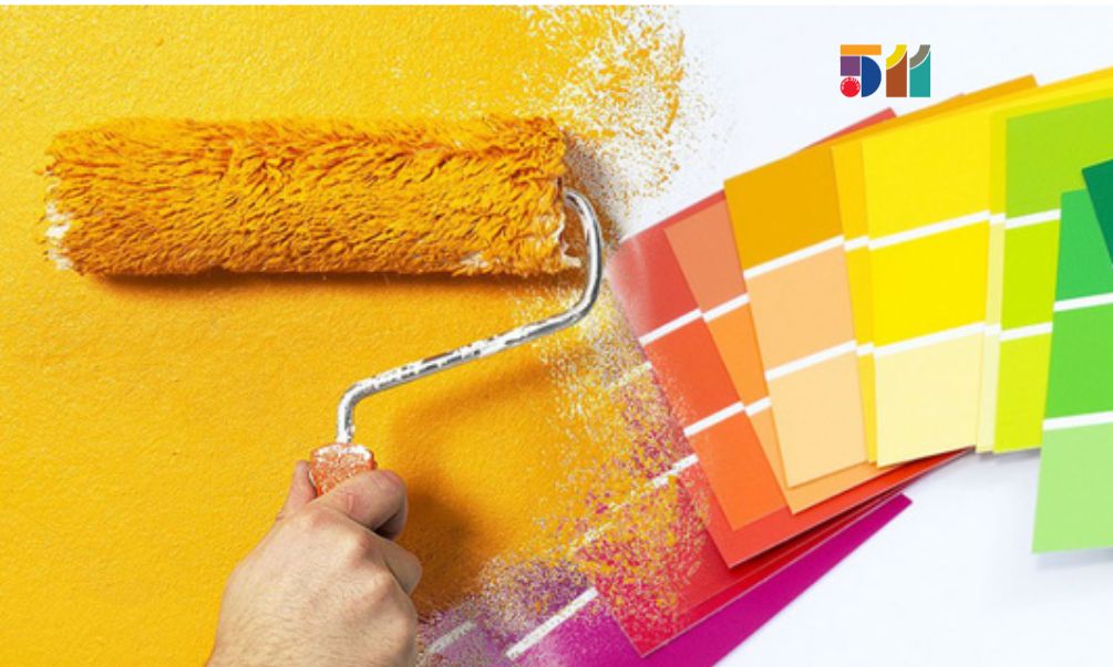 Biến hóa không gian với sắc màu cam năng động