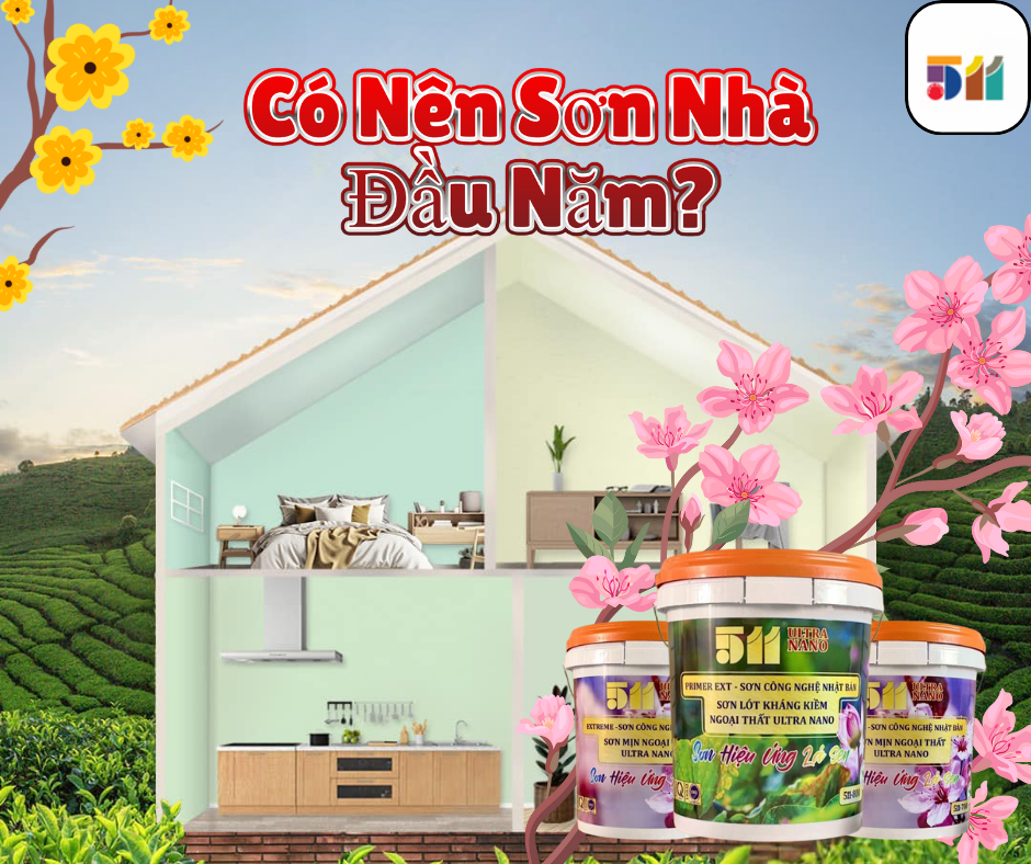 Sơn Nhà Đầu Năm