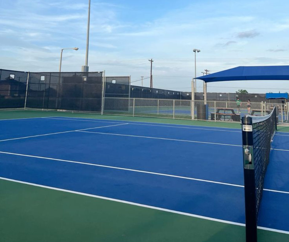 Màu sơn sân tennis