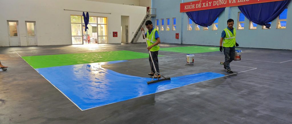 02 Sân Cầu Lông Đông Triều