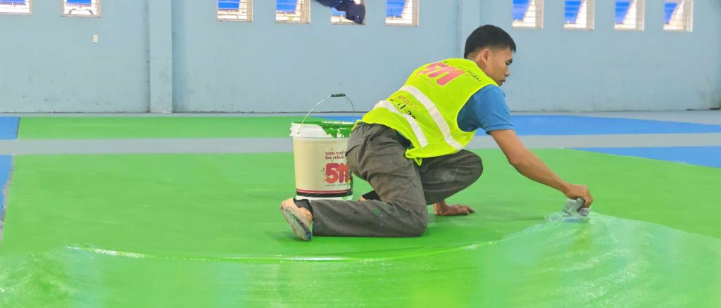 02 Sân Cầu Lông Đông Triều