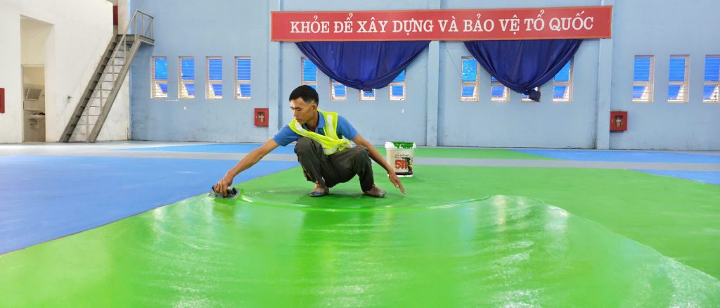 02 Sân Cầu Lông Đông Triều