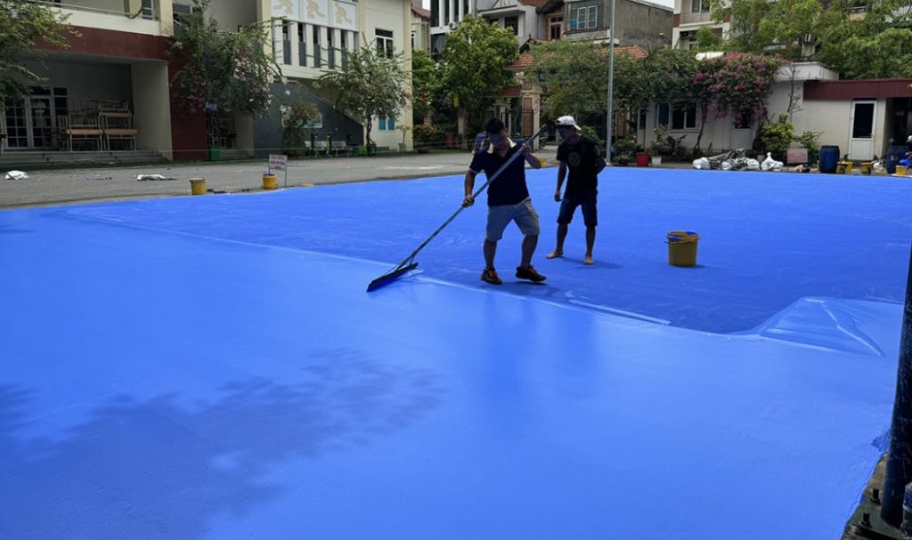        Sơn sân Pickleball tiêu chuẩn quốc tế