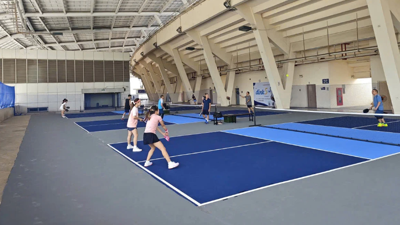 Giảm chấn sân Pickleball