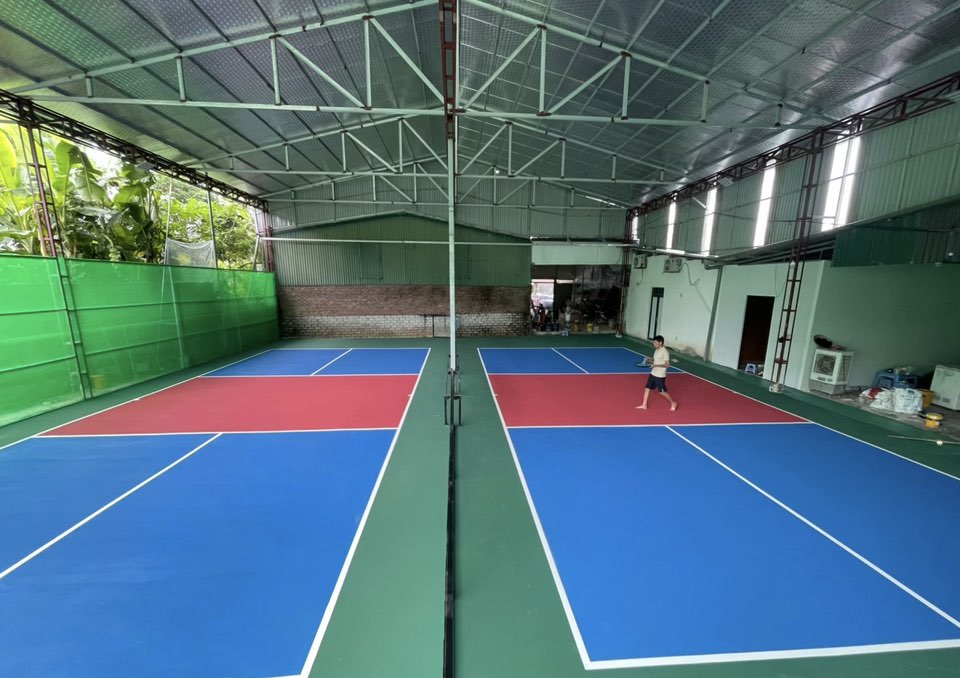  Những tông màu đẹp khi làm sân Pickleball