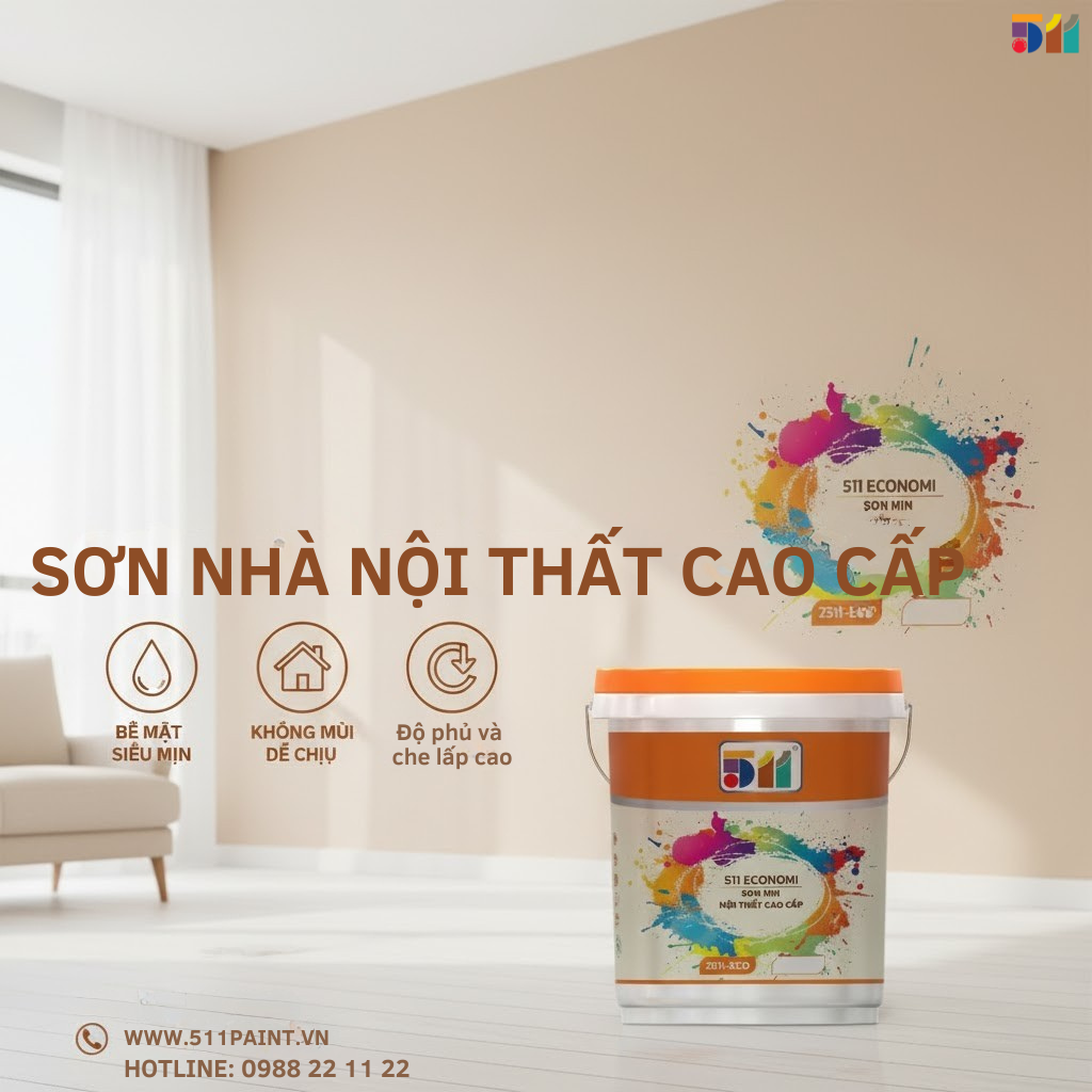 Sơn nhà nội thất cao cấp