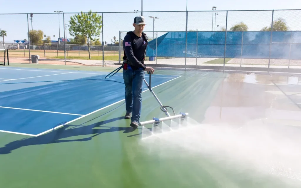 Cách bảo trì sân Pickleball