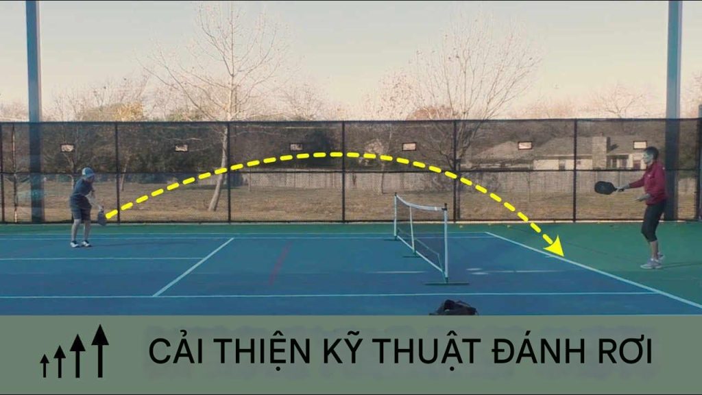   Cách có cú drop chuẩn Pickleball