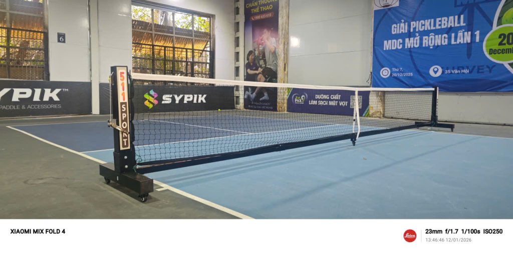    Khung Lưới Pickleball Trụ 90 Cao Cấp
