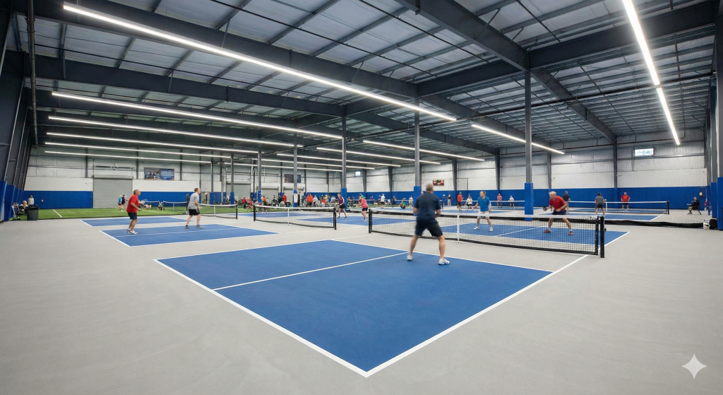 Tính linh hoạt trong thi công Pickleball