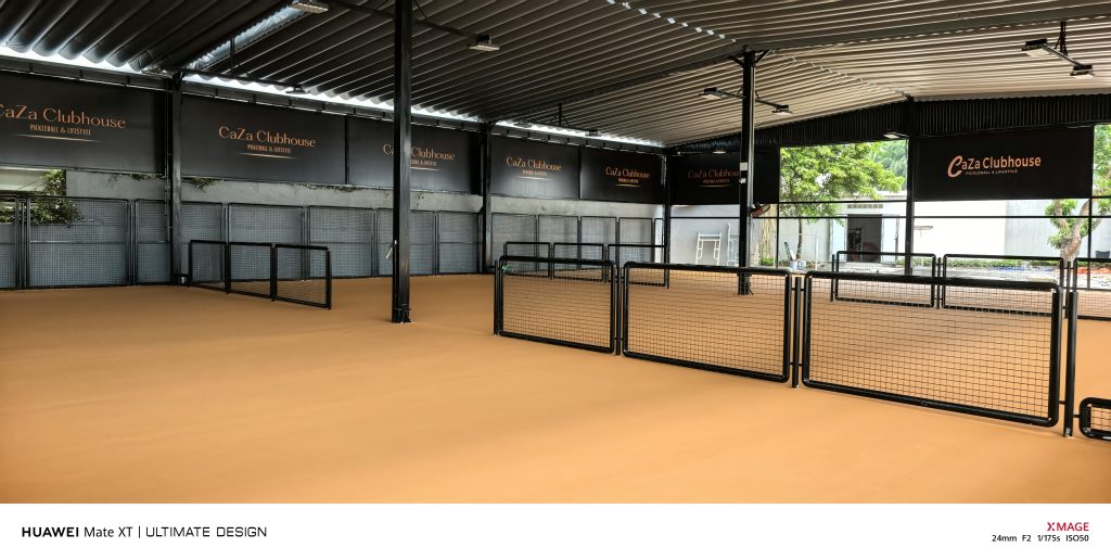      Mặt sân Pickleball màu độc bản