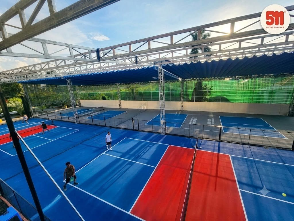 Tiêu chuẩn quốc tế thiết kế và thi công sân Pickleball